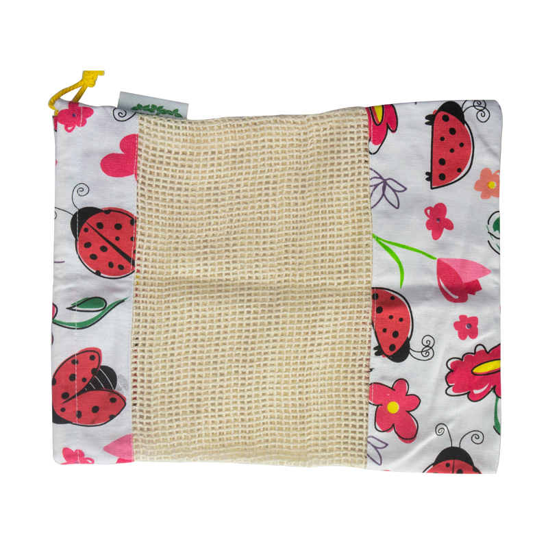 Full printed cotton fruit mesh bag from China Manufacturer WUXI ETERNAL EAGLE TEXTLE CO., LTD.