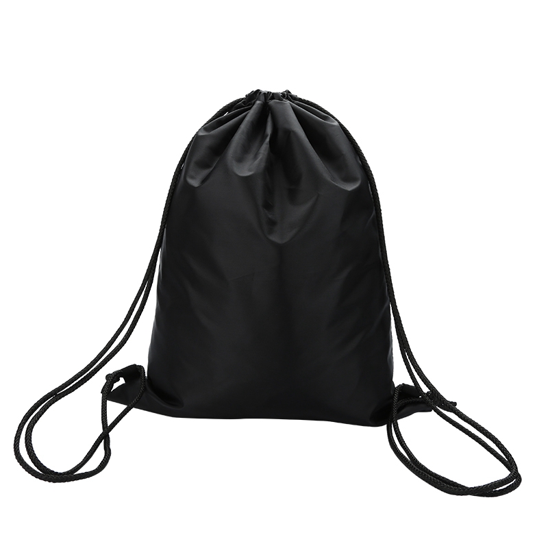 Custom logo sports waterproof drawstring polyester backpack bag - Buy ...